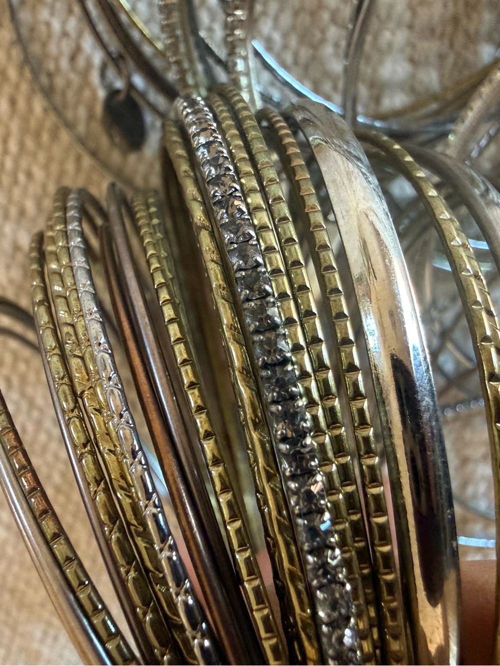 ✨ India Mixed-Metal Bangle Collection ✨ - Picture 8 of 11